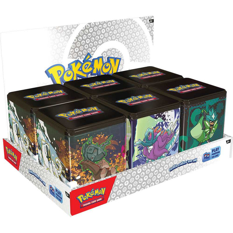 Pokemon stacking tin single unit at random
