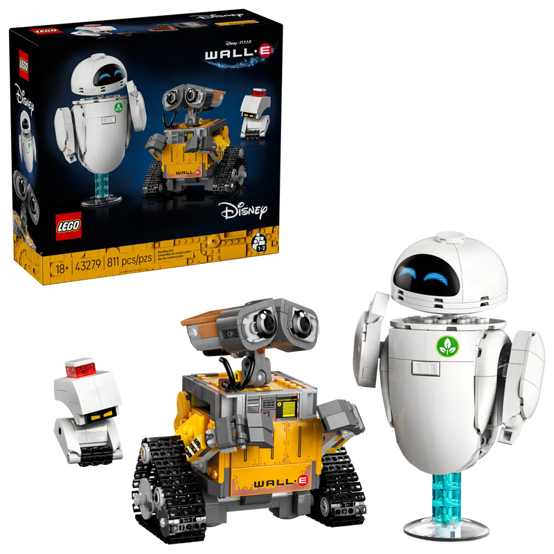 WALL-E and EVE lego set 43279 pre order for September 1st
