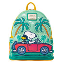 Snoopy and woodchuck peanuts loungefly mini backpack