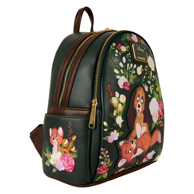 The fox and the hound loungefly mini backpack in stock
