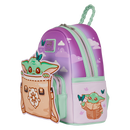 Grogu from the mandalorian loungefly mini backpack