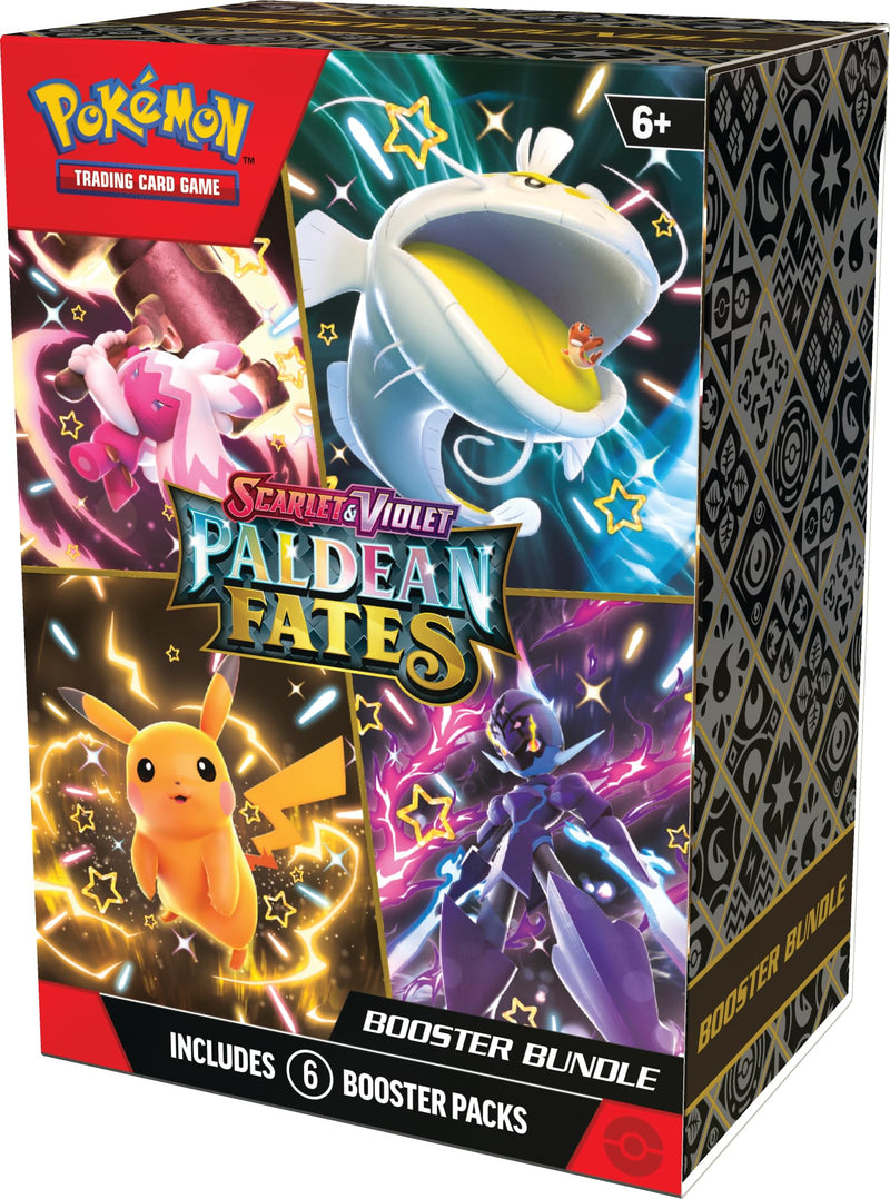 Pokemon paldean fates booster bundle (contains 6 packs)