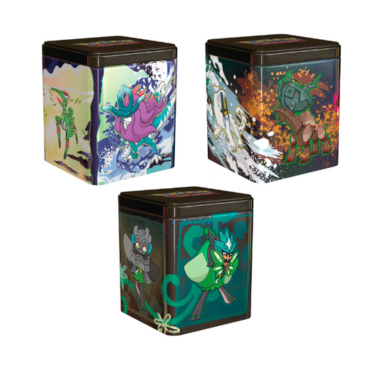 Pokemon stacking tin single unit at random