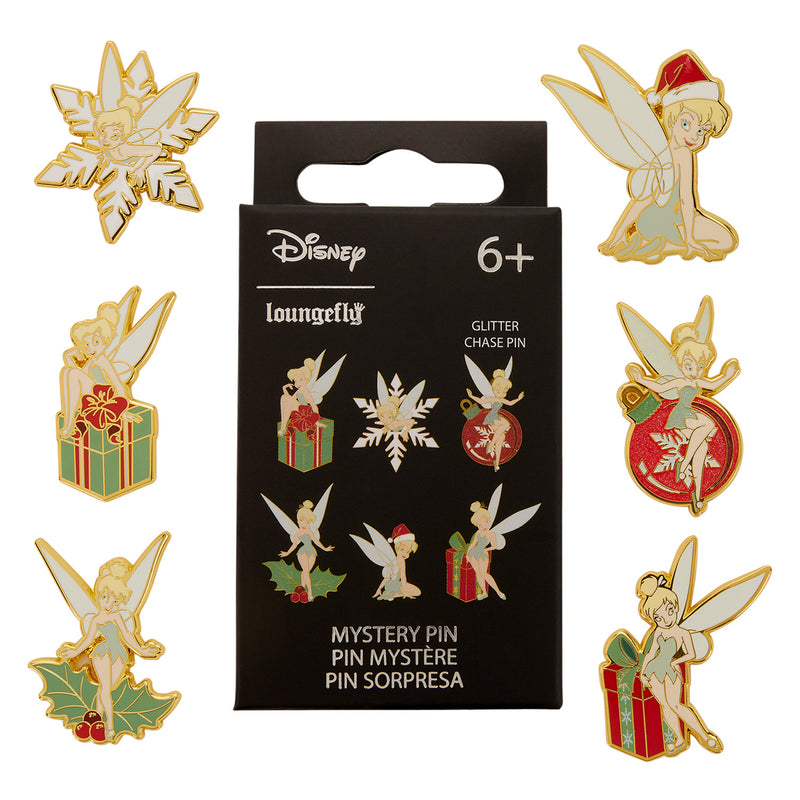 Disney Tinkerbell holiday loungefly Pin single blind pack pin ,pre order