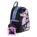 (Pre order)  K-Pop Demon Hunters Huntrix Loungefly Mini Backpack With Photocard Holder Bag Charm