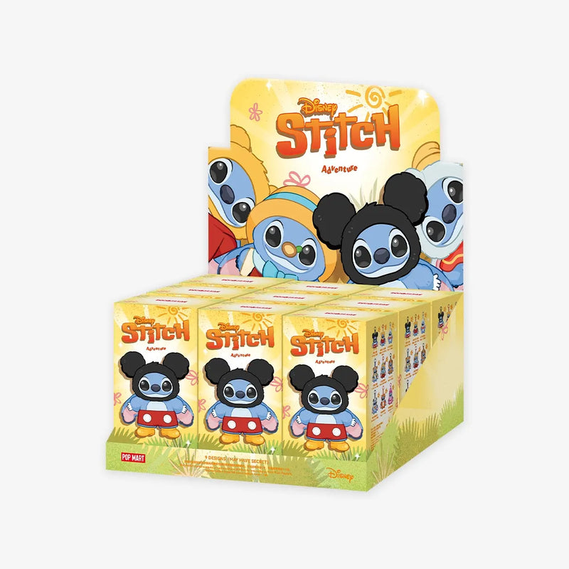 Stitch adventure popmart character, single blind box supplied at rando