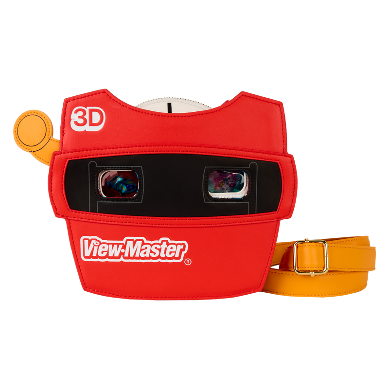 Mattel viewmaster loungefly crossbody bag