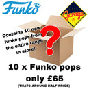 10 x funko pops mystery box