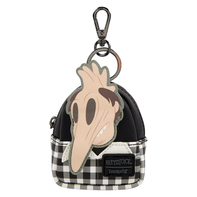 Beetlejuice loungefly mini bag clips, single blind pack