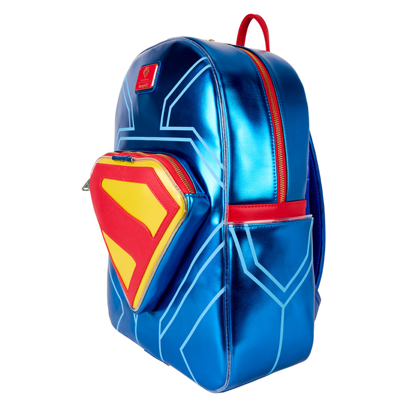 Superman loungefly light up backpack