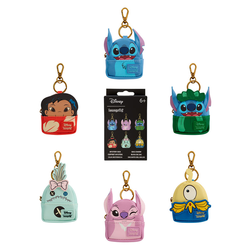 Stitch loungefly bag charm single blind pack character in stock