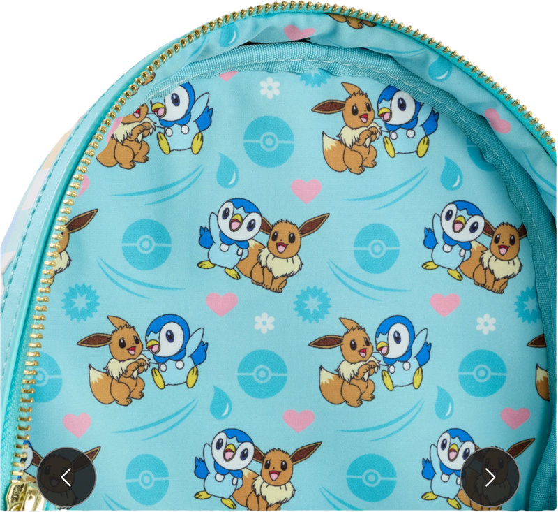Pokemon Eevee and piplup loungefly mini backpack