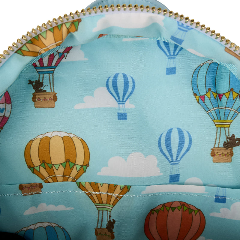 Mickey Mouse and friends balloons loungefly mini backpack