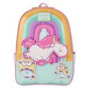 Fluffy Unicorn Minions Universal Loungefly Mini Backpack
