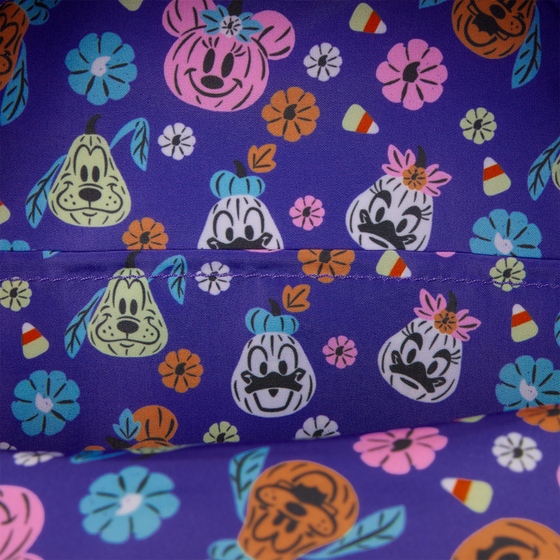 Disney mickey and friends halloween summer loungefly mini backpack