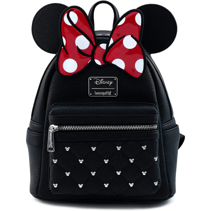 Minnie Mouse ears and bow loungefly mini backpack