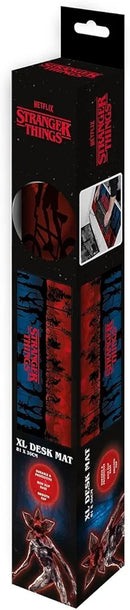 Stranger Things (Scene) XL Desk Mat – Gaming & Office Mat with Hawkins Scene Design