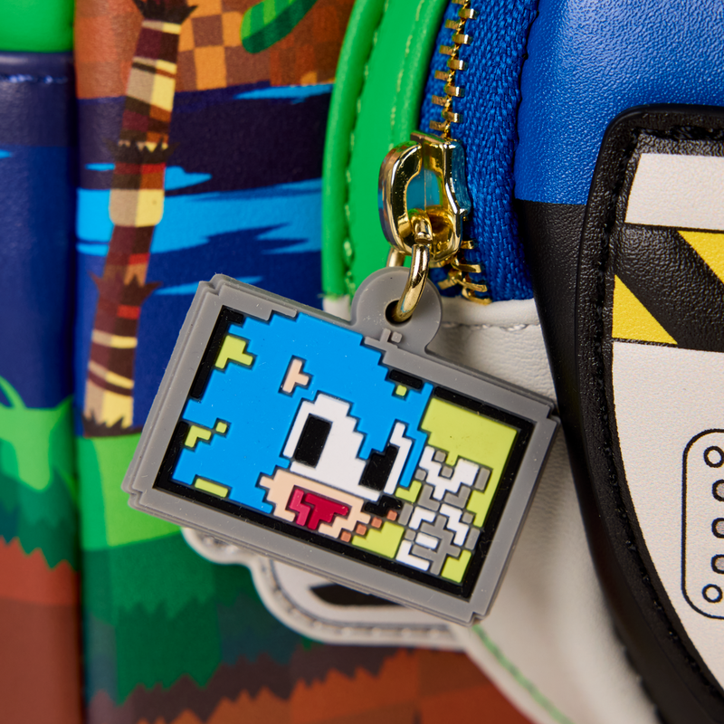 Sonic the Hedgehog loungefly mini backpack