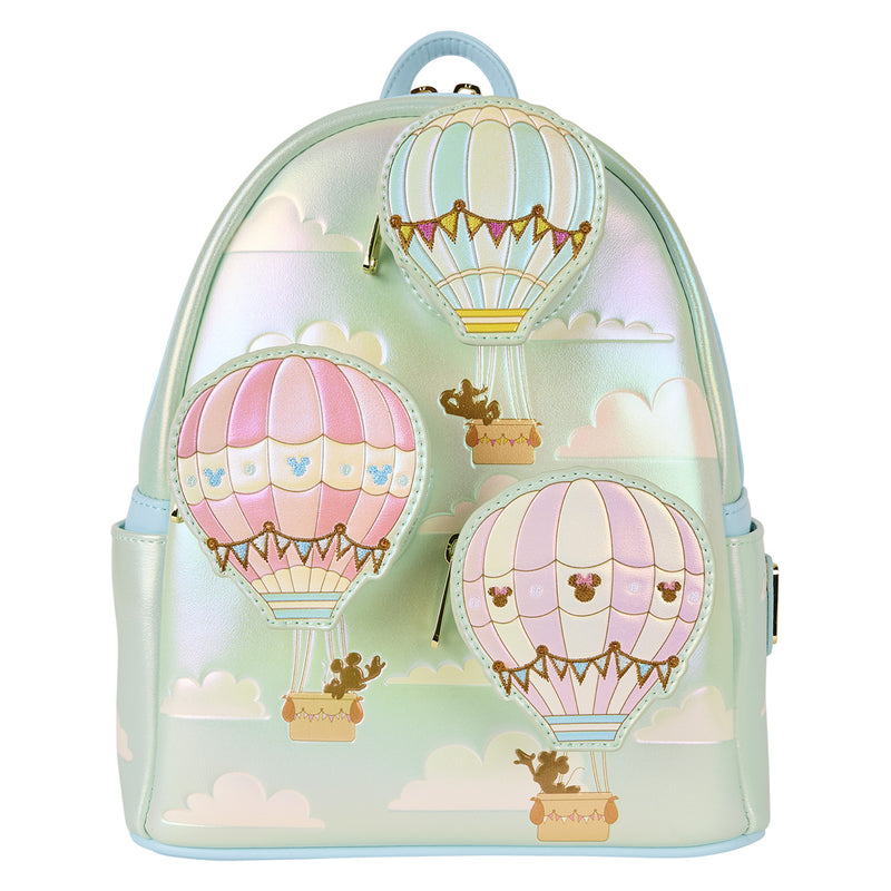 Mickey Mouse and friends balloons loungefly mini backpack