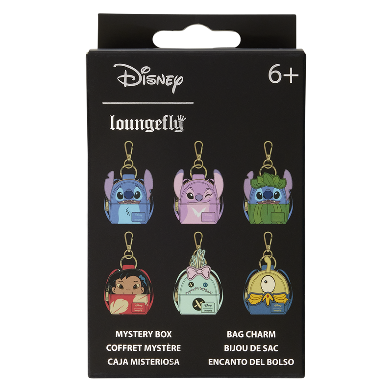 Stitch loungefly bag charm single blind pack character in stock