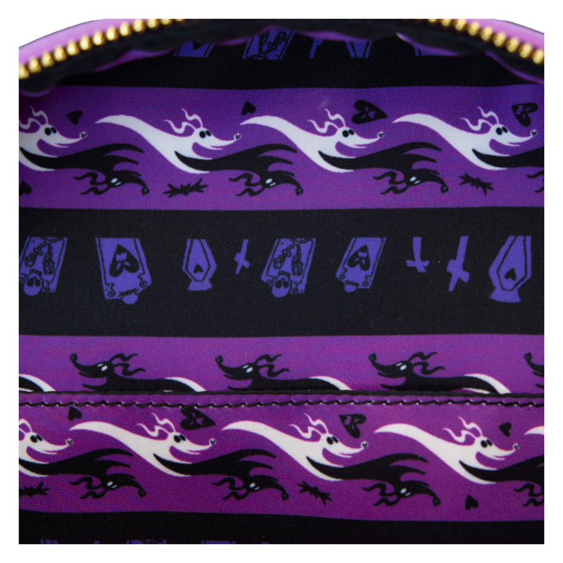 Zero nightmare before Christmas loungefly mini backpack nose lights up, in stock