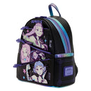 (Pre order)  K-Pop Demon Hunters Huntrix Loungefly Mini Backpack With Photocard Holder Bag Charm