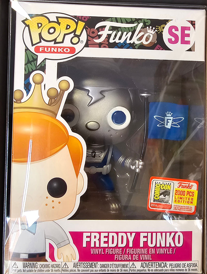 Freddy funko space robot Blue funko pop exclusive 2000pc