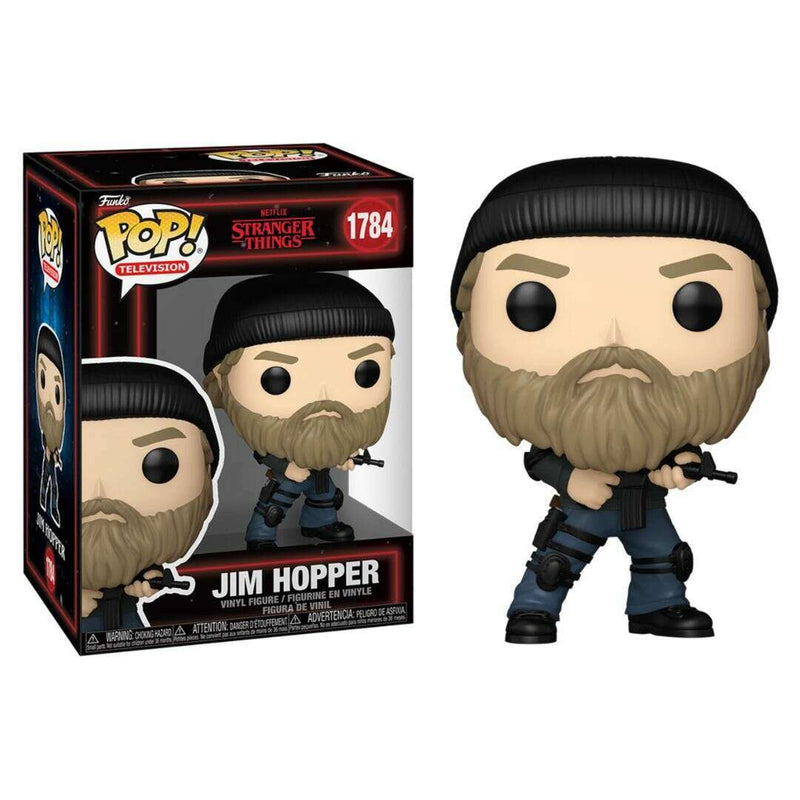 Jim Hopper stranger things series 5 funko pop