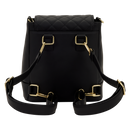 Loungefly branded black pin trader Loungefly mini backpack