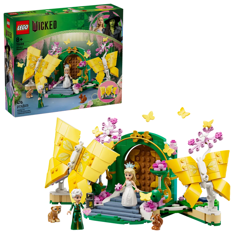 Lego Glinda's Wedding Day wicked
