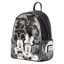 Mickey and Minnie Gjost light up glow loungefly mini backpack