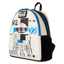 Star wars loungefly THE POWER OF THE FORCE ASTROMECH DROID MINI BACKPACK