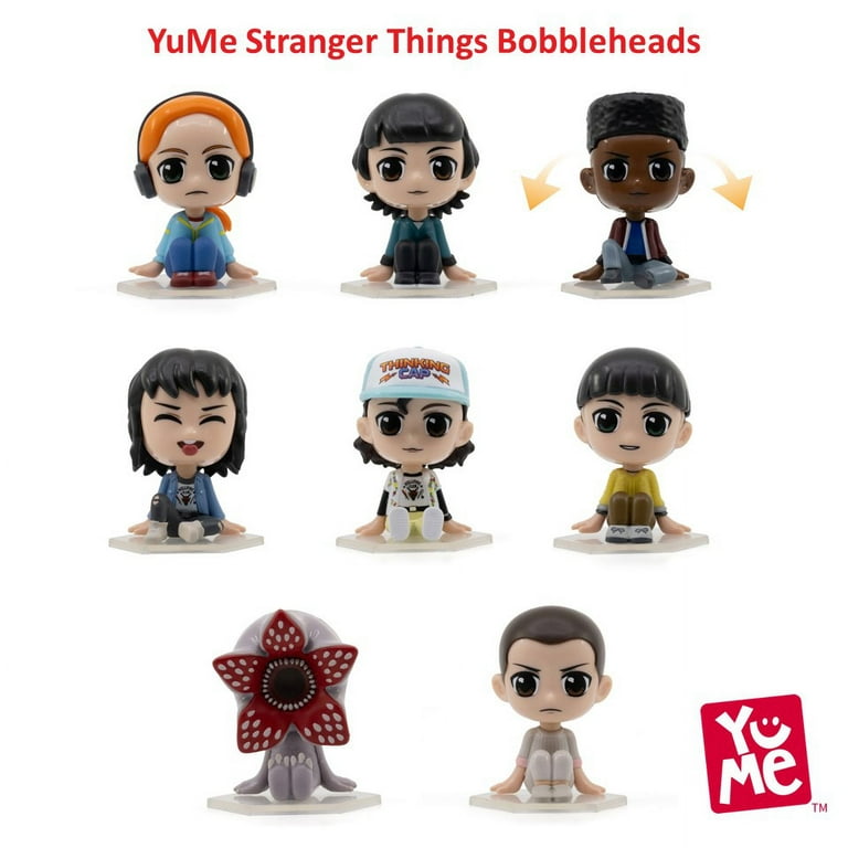 Stranger things mini bobble hero figure from yume, single figurine.