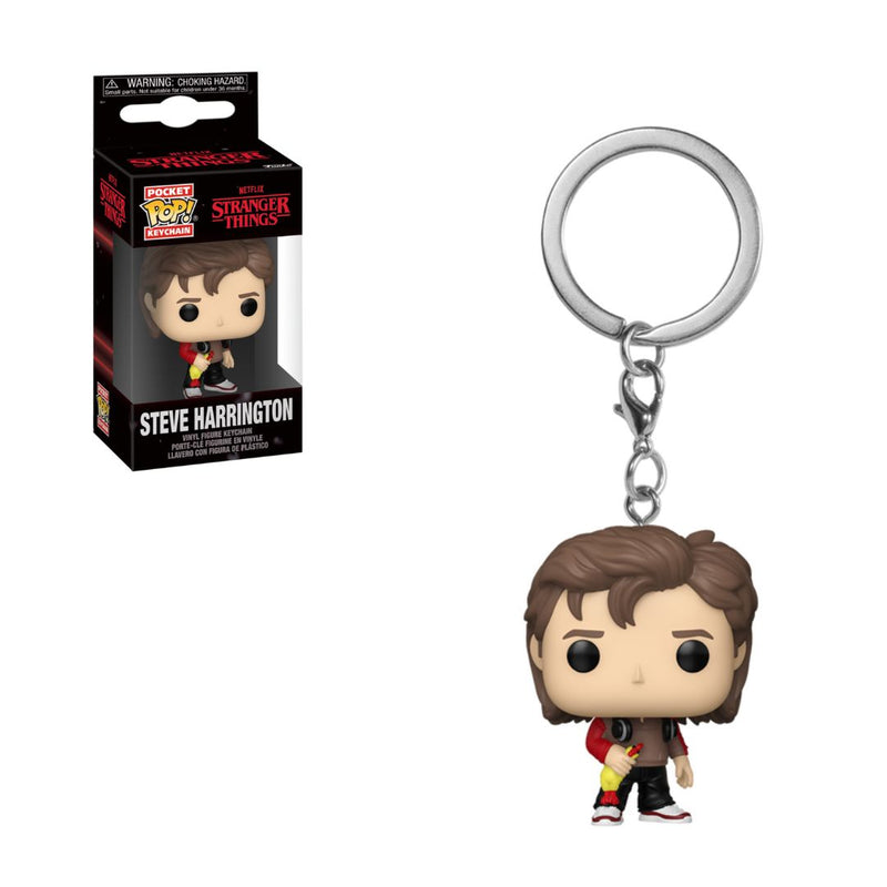 Steve stranger things season 5 funko pop keychain