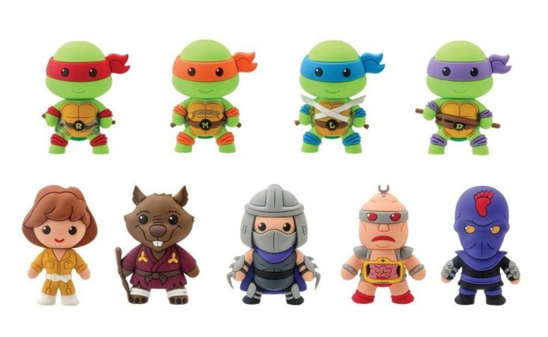 Teenage Mutant Ninja Turtles bag clip by monogram, series 1. Single blind pack