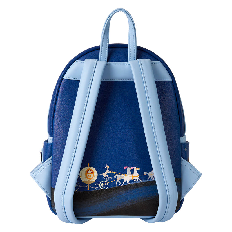 Loungefly Cinderella Lenticular Blue  mini backpack