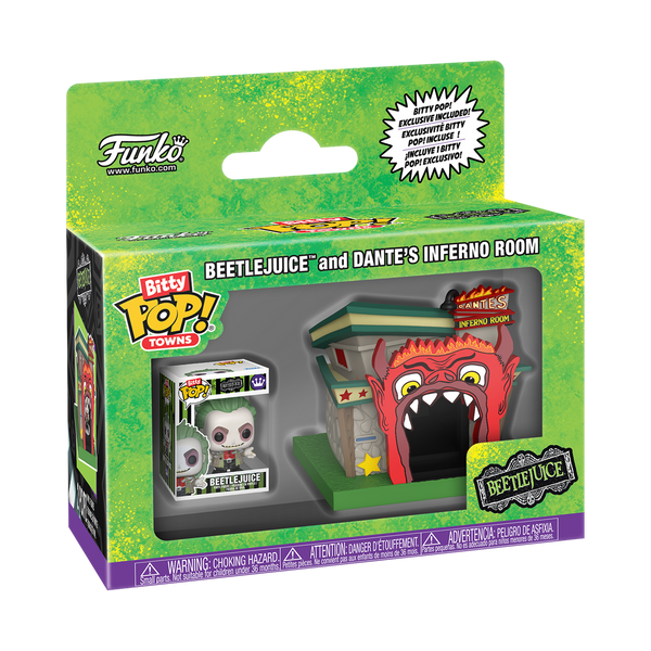 Bitty POP! Town: Beetlejuice – Dantes Inferno Room Sammlerfigur