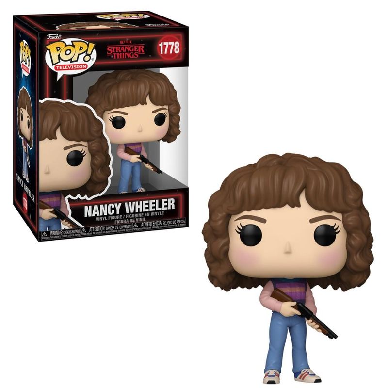 Nancy from stranger things series 5, funko pop