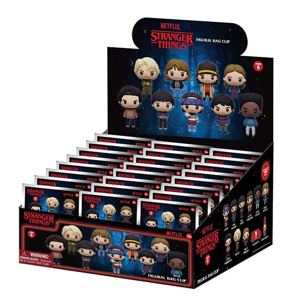 Stranger things series 5 monogram bag clip single blind pack