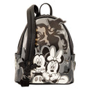 Mickey and Minnie Gjost light up glow loungefly mini backpack