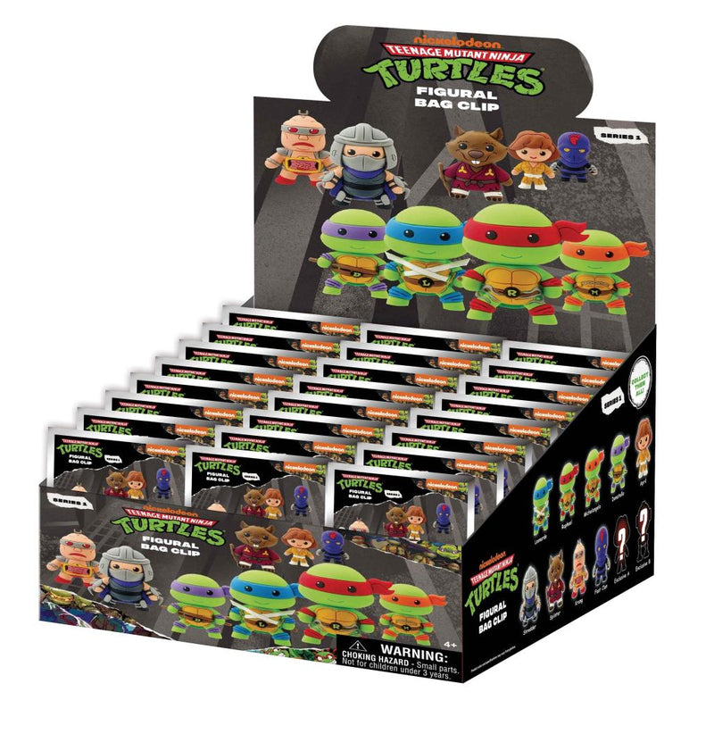 Teenage Mutant Ninja Turtles bag clip by monogram, series 1. Single blind pack