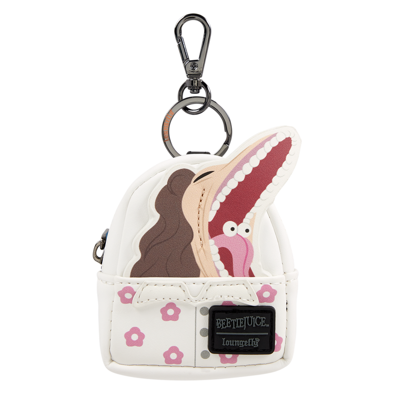Beetlejuice loungefly mini bag clips, single blind pack