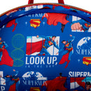 Superman loungefly light up backpack