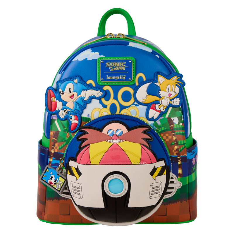 Sonic the Hedgehog loungefly mini backpack