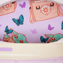 Grogu in pod  from the mandalorian loungefly brossbody bag