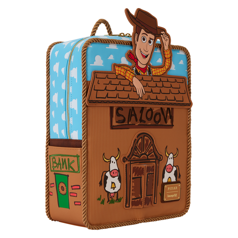 Toy story Woody saloon loungefly mini backpack (PRE ORDER)