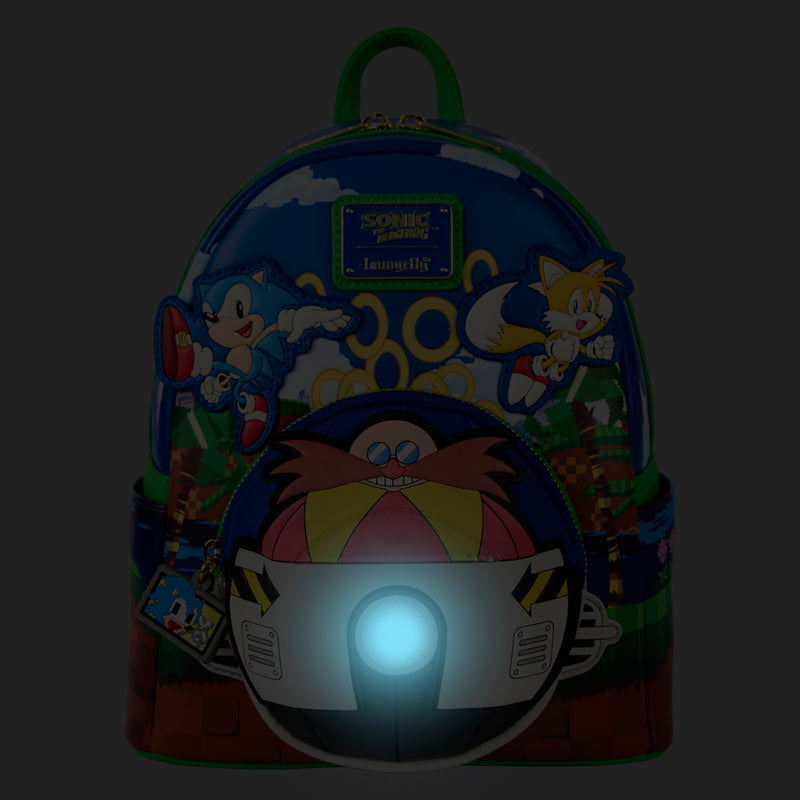 Sonic the Hedgehog loungefly mini backpack