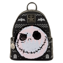Jack skellington sequin loungefly mini backpack