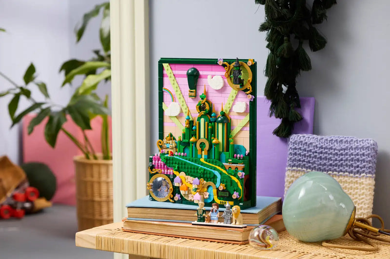 Lego Emerald City Wall Art wicked