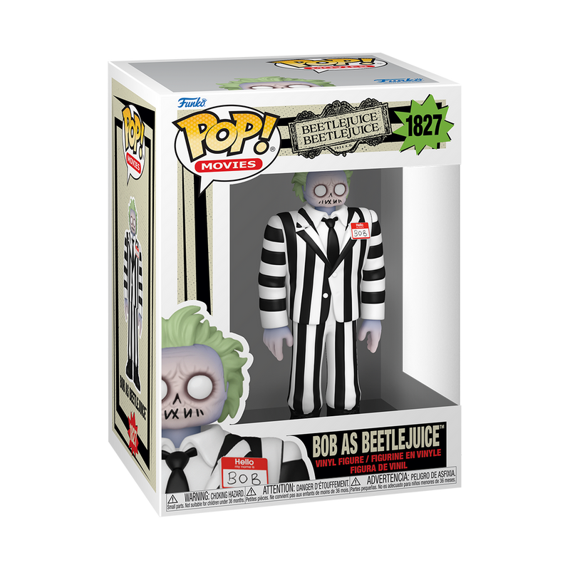 BOB as beetlejuice funko pop